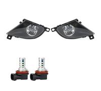 Gtdtixc Faro Antiniebla Para 5 Serie E60 E61 525I 528I 528Xi 530I 2008-2009 2010 Parachoques Delanteros Anti Niebla Luz 63177177711 Montaje Lámpara Niebla(Pair With LED M10)