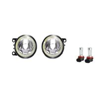 Gtdtixc Faro Antiniebla Para Suzuki Para Jimny Para Grand Para Vitara Ángel Ojo Niebla Luz Coche Parachoques Delantero Halo Anillo Lámpara Niebla DRL(White Blue)