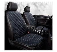 Gtdtixc Funda de Asiento para Seat Todos Los Modelos Coches para Leon para Arona para Ateca para Tarraco para Ibiza para Alhambra Cojín para Asiento Cuero PU(Black Blue 2 Seat)