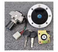 Gtdtixc para Suzuki GS500 para GSF250 para GSF400 para Bandit 250 GK7AA para GSX400 Encendido Tapa Combustible Juego Llaves Cerradura Asiento Barril Encendido Moto
