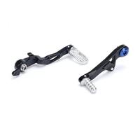 GTDTKGANAK Kit ajustable palanca cambios pedal freno para motocicleta compatible para para R1250GS para R1250GS para HP para R1250GS para Adventure (2019-2023) Cambio Engranaje Palanca Moto(Black)