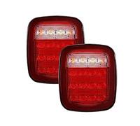 GTDTKGANAK Luz de freno Luz De Freno Trasera Para Jeep Para Wrangler CJ TJ YJ 16 LED Luz De Freno Luz De Señal De Giro Y Marcha Atrás Con O Sin Indicador De Función(RED)