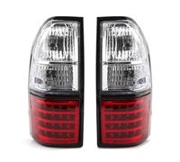 GTDTKGANAK Luz de freno Para Toyota Prado Para Land Para Cruiser 90 1997-2002 Luz LED Trasera, Intermitente Luz Advertencia Antiniebla Luz Trasera Lateral Exterior Coche(Red White)