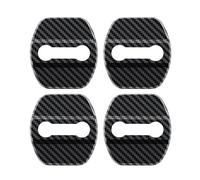 GTDTKGANAK Manijas exteriores para puertas de coche Cubierta de cerradura de puerta de coche para Stelvio para Giulia (2017-2021), 4 piezas, accesorios decorativos, funda protectora.