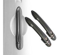 GTDTKGANAK Manijas exteriores para puertas de coche Cubierta de manija de puerta de fibra de carbono para Vision A110 2017-2021, accesorio de estilo( 2dr 1 Key 2 Buttons)