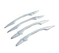 GTDTKGANAK Manijas exteriores para puertas de coche Juego de 8 molduras para maNinjas de puertas y tiras decorativas Para Peugeot 3008 5008 GT (2017-2020), ABS exterior.