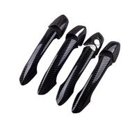 GTDTKGANAK Manijas exteriores para puertas de coche Juego De Tapas Embellecedoras Para MaNinjas De Puertas Exteriores De Coche, De Fibra De Carbono Negra, Para Benz W246/W204/W212/X204/W166/W117