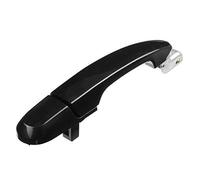 GTDTKGANAK Manijas exteriores para puertas de coche Ma Para exterior de puerta trasera izquierda negra Para Hyundai Para Tucson 2005-09