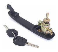 GTDTKGANAK Manijas exteriores para puertas de coche Maninja De Puerta Delantera Izquierda Y Derecha Con Cilindro De Bloqueo Para Galaxy (longitud De Pasador De 33 Mm) 6K0837205 6K0837206