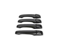 GTDTKGANAK Manijas exteriores para puertas de coche Maninja y cubierta de puerta exterior Para Jeep Para Patriot y Para Liberty (2007-2017)(Carbon Fiber)