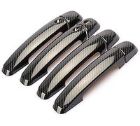 GTDTKGANAK Manijas exteriores para puertas de coche Protector de manija de puerta para Suzuki para Swift 2005-2010, pegatinas para molduras exteriores de manijas de puerta