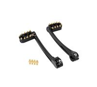 GTDTKGANAK Palancas cambio talón punta clavijas cambio marchas para Touring para Road para King para Street para Electra para Glide para Softail para Slim Cambio Engranaje Palanca Moto(Black yellow)