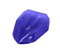 GTDTKGANAK Parabrisas de Moto Parabrisas para S1000XR (Modelos 2015-2019) con Deflectores. Color: Ahumado Iridio Deflector de Viento(Blue)