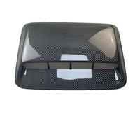 GTEVDK Tomas Aire Capó Delantero Coche para Chrysler Grand Cherokee PHEV 2018-2025,Cubierta Entrada Flujo Air Automóvil Decorativo Exteriores Accesorios,A2-Large Vents Carbon Fiber