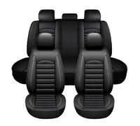 GTFRFD Asientos Fundas Asientos Coche Cuero, para Toyota Land Cruiser Prado FJ120 KDJ 120 125 2003-2009 Impermeables Juegos De Cubreasientos Interior Accesorios