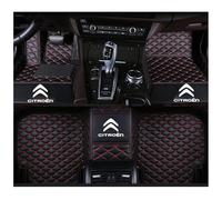 GTFRFD Coche Cuero De Alfombrillas para Citroen C4 X 2022-2024 Automovil Alfombras ProteccióN Moqueta Forro Piso Estera Interior Accesorios Juego,B