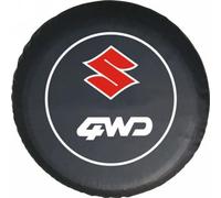 GTFRFD Funda Rueda Repuesto para Suzuki SJ 413 1984-1990 al Polvo y a la Humedad Neumático Bolsa de Almacenamiento Funda Protecto,M 14in