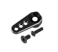 GTFRUQAS Kit Actualización RC para Bronco para Defender para TRX4M 2065T 1/18 Brazo Servo De Aleación De Aluminio Bocina De Dirección De 25 Dientes Mejora para Coche RC Crawler(Black)