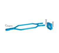 GTFRUQAS Kit Actualización RC para Traxxas BL-2S para Slash 4x4 4WD Diseño Sujeción Kit De Actualización De Batería Extendido para Capacidad Actualización Piezas Accesorios De Reemplazo(Blue)