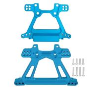 GTFRUQAS Kit Actualización RC para Traxxas BL-2S Y para Slash 4x4 4WD 1/10 1 Juego De Piezas De Repuesto para Amortiguadores Delanteros Y Traseros De Aleación De Aluminio para Coche RC(Blue)