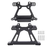 GTFRUQAS Kit Actualización RC para Traxxas BL-2S Y para Slash 4x4 4WD 1/10 1 Juego De Piezas De Repuesto para Amortiguadores Delanteros Y Traseros De Aleación De Aluminio para Coche RC(Black)