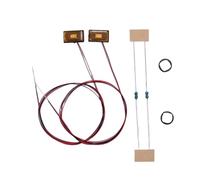 GTFRUQAS RC Coche Faros Delanteros para Tamiya para Scania 770S 56368 R620 para Volvo para Benz Arocs para Man 1/14 3V Luz De Advertencia Lámpara De Barbilla Luces Laterales Camión Volquete RC Coche