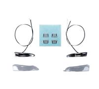 GTFRUQAS RC Coche Faros Delanteros para Tamiya para Volvo F16 750 56360 56362 56375 1/14 RC Camión 3V Intermitentes Laterales Luces Laterales Accesorios De Actualización De Coche Piezas De Repuesto