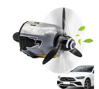 GTFYUDGH Clip Ambientador para Rejilla de Ventilación de Coche,Difusor en Forma de Avión de Combate - Difusor Decorativo para Rejilla de Ventilación con Patrón de Águila - Para Interior De Automóvil