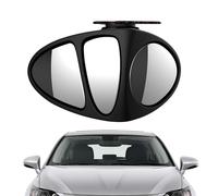 GTFYUDGH Espejo Para Punto Ciego De Coche - Espejo Angular De Lados Para Ruedas De Automóvil | Vidrio Ajustable Para Estacionamiento Y Detección De Ángulos Muertos