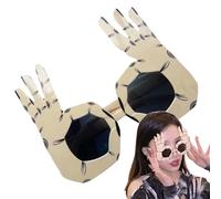 GTFYUDGH Gafas Graciosas Para Niños | Gafas de Sol Divertidas | Accesorios De Fotos Con Gestos OK Para Playas Cumpleaños Rol Creación De Videos Cortos Y Juegos Interactivos