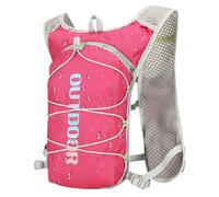 GTFYUDGH Mochila de Agua para Running - Chaleco Hidratación Deportivo,Mochila Hidratación Ligera Reflectante para Running, Fitness, Viajes, Camping y Senderismo