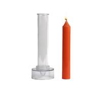 GTFYUDGH Molde De Vela | Moldes Cilíndricos Para Hacer Velas De Chimenea,Suministros De Fundición Antiadherentes Para Principiantes Y Aficionados | Navidad Fiestas Halloween Cumpleaños Interior