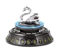 GTFYUDGH Placa de matrícula de tarjetas de estacionamiento, placa de estacionamiento temporal de automóvil | Difusor de aromaterapia de giratoria multifuncional,Placa de número de teléfono del