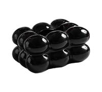 GTFYUDGH Portapañuelos,Cubo Decorativo con Diseño Algodón de Azúcar Estético | para de Pañuelos en Forma de Cubo - para Salón, Oficina, Escritorio, Cocina, Baño, Viaje, Coche, Encimera