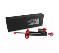 GTGJFJKW Para B&MW F650CS F650 CS 1997 1998 1999 2000 2001 2002-2022 Kit Montaje Soporte Amortiguador Estabilizador Dirección Ajustable CNC Motocicletas Accesorios(Black and Red)