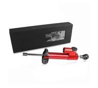 GTGJFJKW Para B&MW F650CS F650 CS 1997 1998 1999 2000 2001 2002-2022 Kit Montaje Soporte Amortiguador Estabilizador Dirección Ajustable CNC Motocicletas Accesorios(Red and Black)