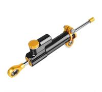 GTGJFJKW Para B&MW R1200GS Adventure R1200 GS ADV 2014 2015 2016 2017 Estabilizador Amortiguador Dirección Ajustable Aluminio Universal Motocicleta Accesorios(Black and Gold)