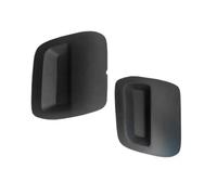 GTGJFJKW Para D&acia para Duster 2018 2019 2020 2021 Parachoques Delantero Barra Remolque Tapa Ojo Izquierda Derecha Set 620721430R 620724861R 511802392R Accesorios(Negro)