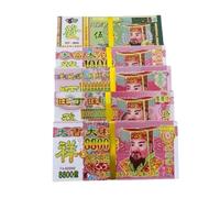 GTGXZX Billetes Falsos Ofrenda Funeraria De Papel Joss Chino For El Culto A Los Antepasados Antepasado Moneda(30 Bundles)