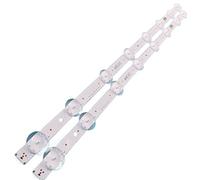 GTHAD [Accesorios de TV] 2 Tiras de LED for iluminación Trasera for LG 32LJ510U HC320DXN-ABSL1-A142 SSC_32LJ61_HD S SSC_32LJ61_HD_8LED