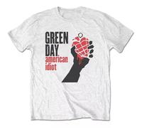 GTHBr889h Green Day Unisex T-Shirt White XXL