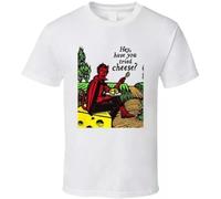 GTHBr889h Hey, Have You Tried Cheese Devil T Shirt White L