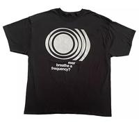 GTHBr889h Sunn O Ever Breathe A Frequency T Shirt Black XXL