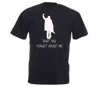 GTHBr889h The Breakfast Club Simple Minds Don't You Forget About Me' 80s Movie T-Shirt Black L