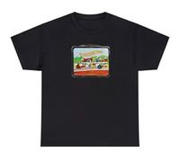 GTHBr889h The Patridge Family Lunch Box Top 70's Vintage TV Show T-Shirt Black L