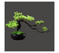GTHTUHFD Bonsái Artificial De Pino De 20 Cm, Decoración Realista, Plantas Artificiales En Maceta para Escritorio, Decoración De Jardín Zen, Vegetación Artificial para Me