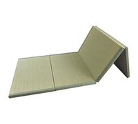 GTHTUHFD Colchón de futón de 3,5 cm de grosor, firme y mesa de césped natural fácil de plegar, perfecto para salas de yoga Mtat Zen y salones japoneses, 75 x 200 x 3,5 cm