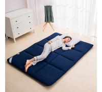 GTHTUHFD Colchón de futón japonés plegable para suelo, ligero y portátil, tapete enrollable para dormitorio, ahorro de espacio, mesa solut y versátil Sp, 2-180 x 200 cm