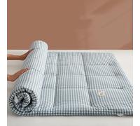 GTHTUHFD Colchón plegable japonés doble futón suave, tapete de algodón antideslizante para el hogar y el dormitorio, transpirable y de mesa, colchón portátil para Sp y Relaxat, 1-180 x 200 cm