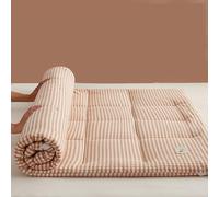 GTHTUHFD Colchón plegable japonés doble futón suave, tapete de algodón antideslizante para el hogar y el dormitorio, transpirable y de mesa, colchón portátil para Sp y Relaxat, 7-180 x 200 cm